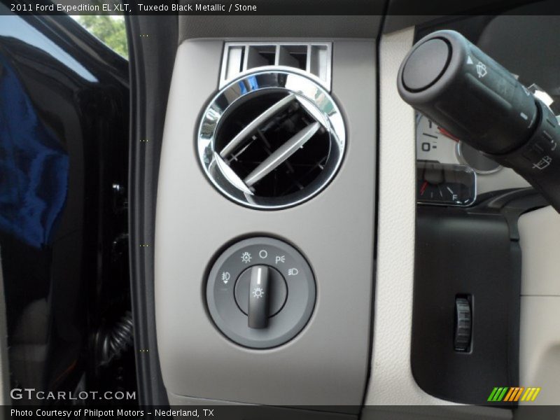 Tuxedo Black Metallic / Stone 2011 Ford Expedition EL XLT