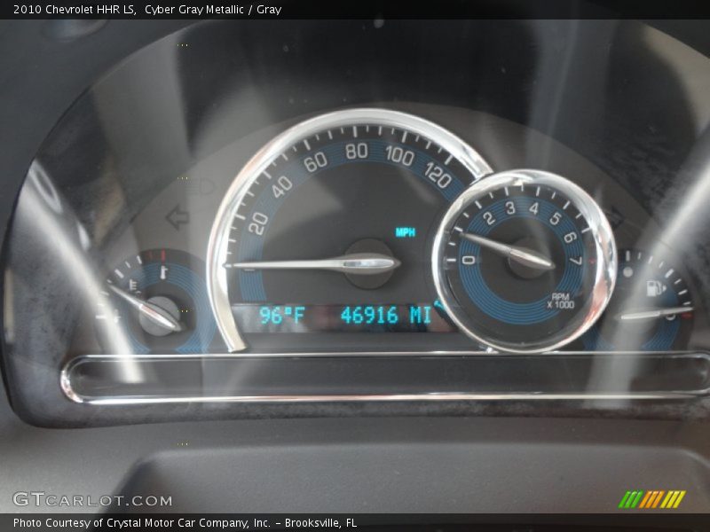 Cyber Gray Metallic / Gray 2010 Chevrolet HHR LS