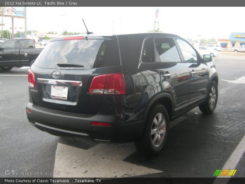 Pacific Blue / Gray 2012 Kia Sorento LX