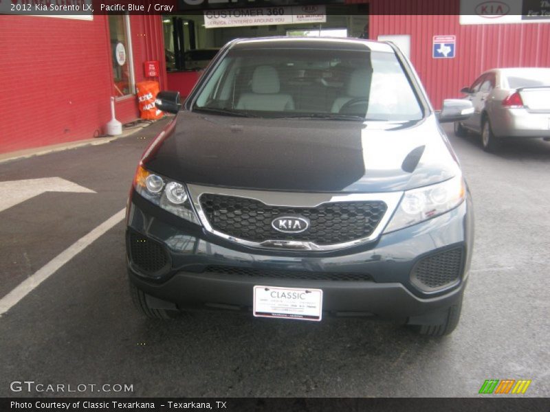 Pacific Blue / Gray 2012 Kia Sorento LX