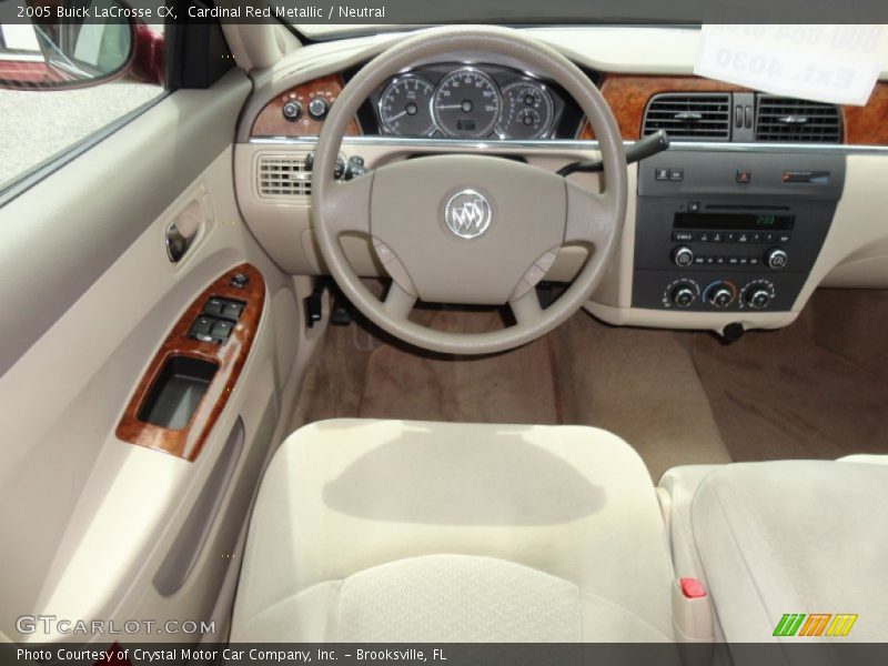 Cardinal Red Metallic / Neutral 2005 Buick LaCrosse CX