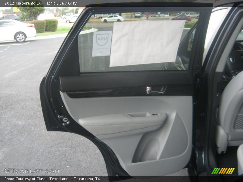 Pacific Blue / Gray 2012 Kia Sorento LX