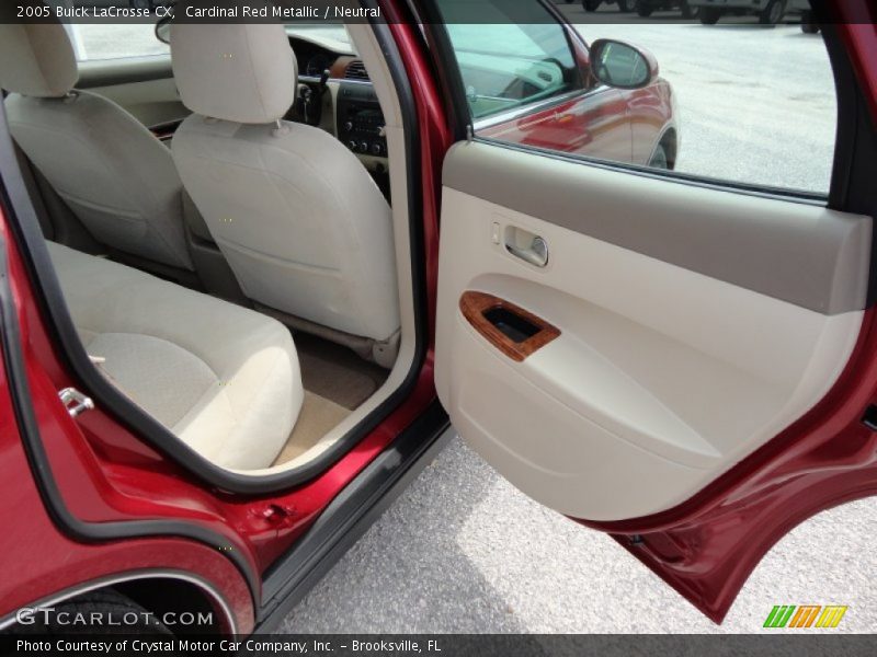 Cardinal Red Metallic / Neutral 2005 Buick LaCrosse CX