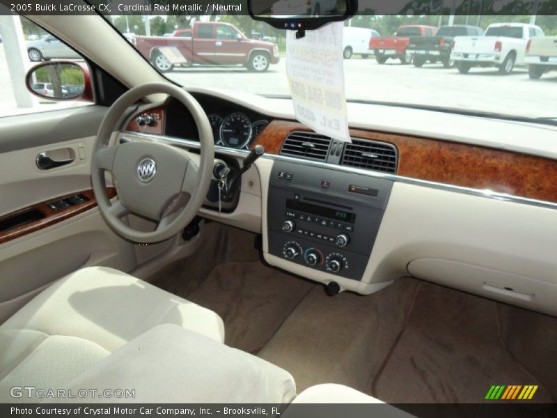 Cardinal Red Metallic / Neutral 2005 Buick LaCrosse CX
