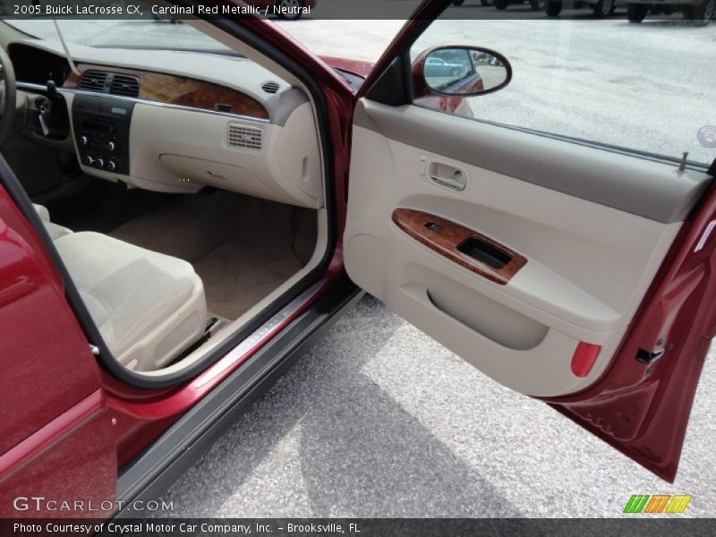 Cardinal Red Metallic / Neutral 2005 Buick LaCrosse CX