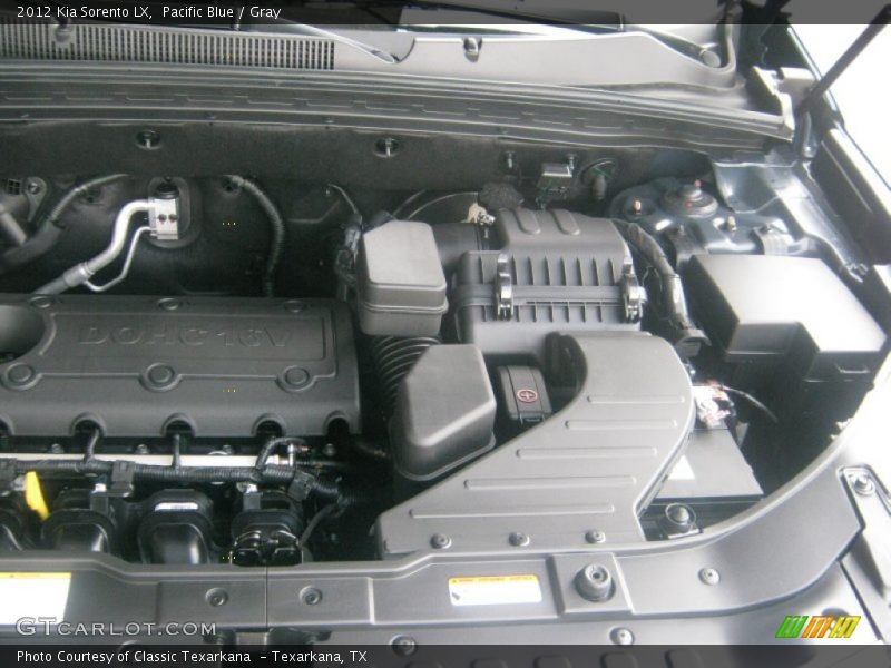 Pacific Blue / Gray 2012 Kia Sorento LX