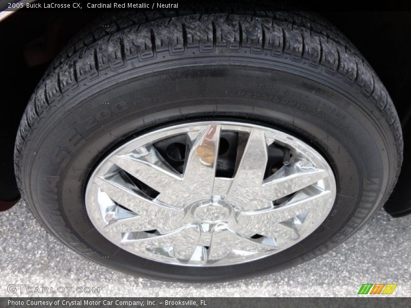 Cardinal Red Metallic / Neutral 2005 Buick LaCrosse CX
