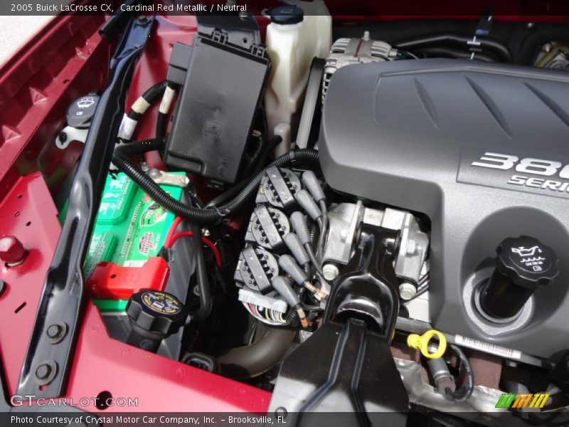 Cardinal Red Metallic / Neutral 2005 Buick LaCrosse CX