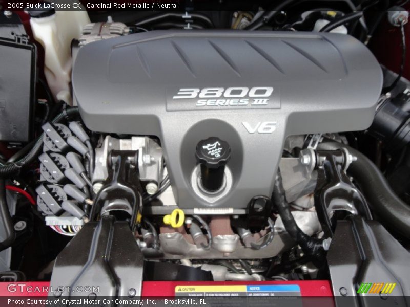 Cardinal Red Metallic / Neutral 2005 Buick LaCrosse CX