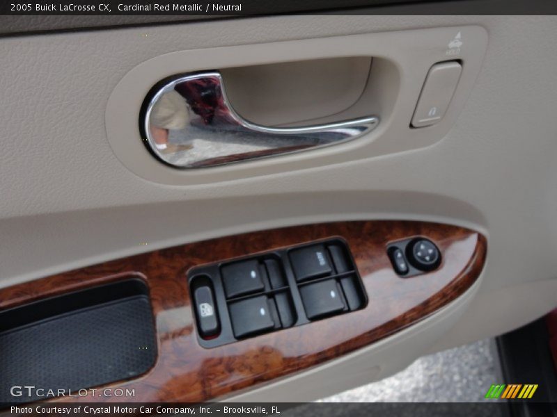 Cardinal Red Metallic / Neutral 2005 Buick LaCrosse CX