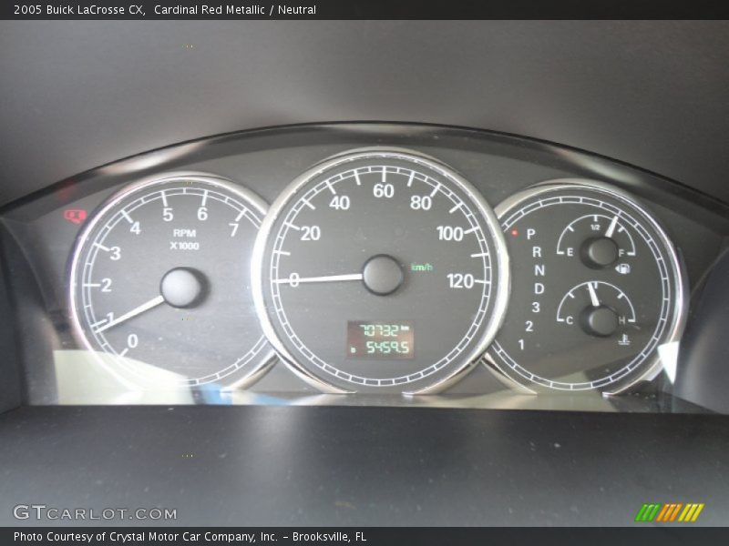 Cardinal Red Metallic / Neutral 2005 Buick LaCrosse CX