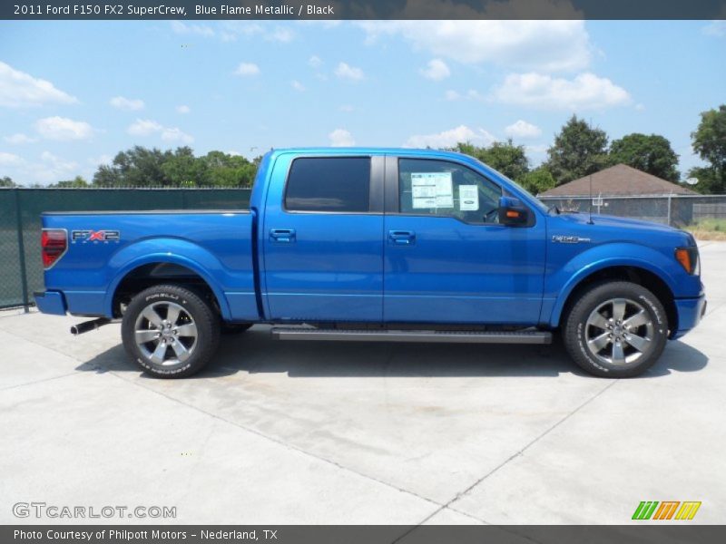  2011 F150 FX2 SuperCrew Blue Flame Metallic