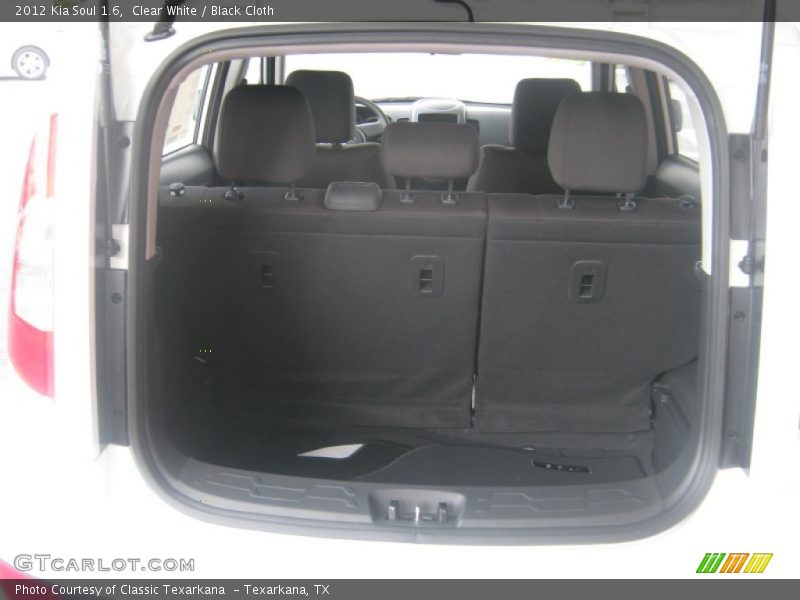Clear White / Black Cloth 2012 Kia Soul 1.6