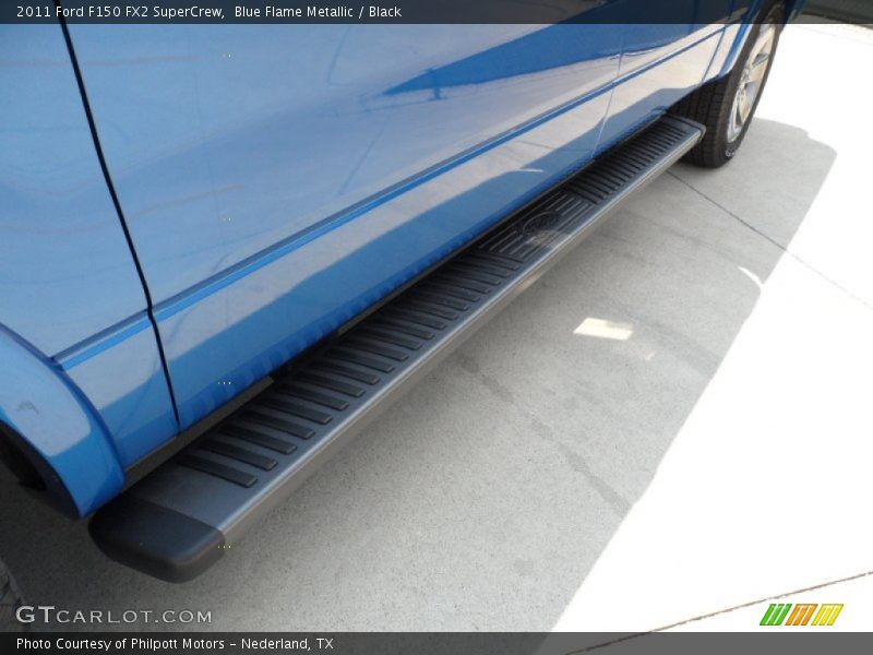 Blue Flame Metallic / Black 2011 Ford F150 FX2 SuperCrew