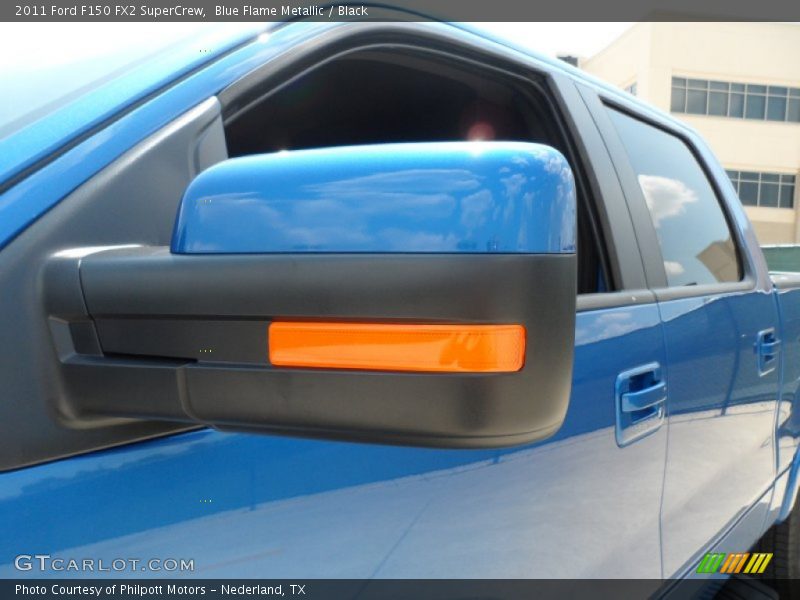 Blue Flame Metallic / Black 2011 Ford F150 FX2 SuperCrew