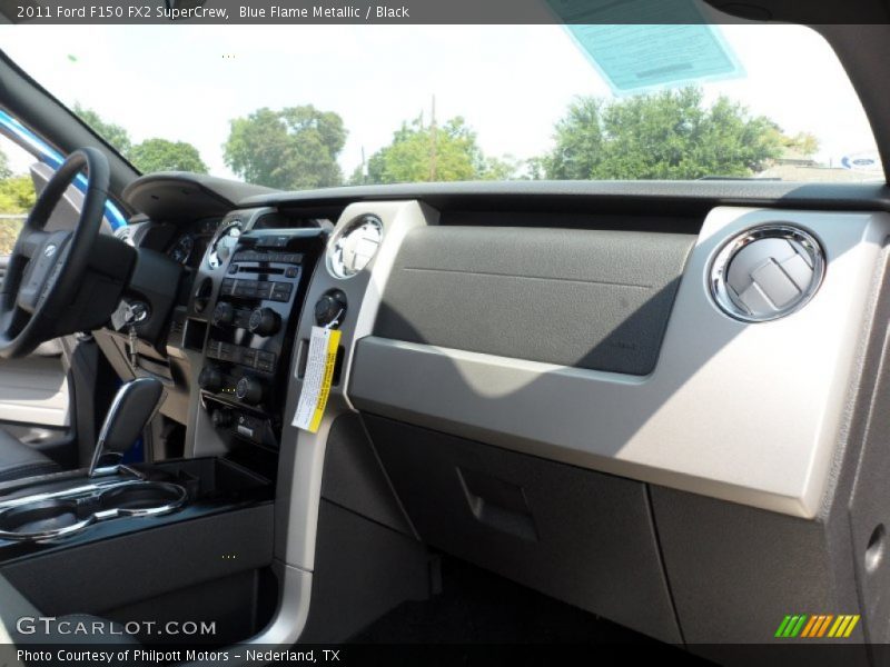 Blue Flame Metallic / Black 2011 Ford F150 FX2 SuperCrew