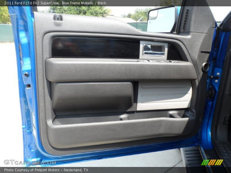 Blue Flame Metallic / Black 2011 Ford F150 FX2 SuperCrew