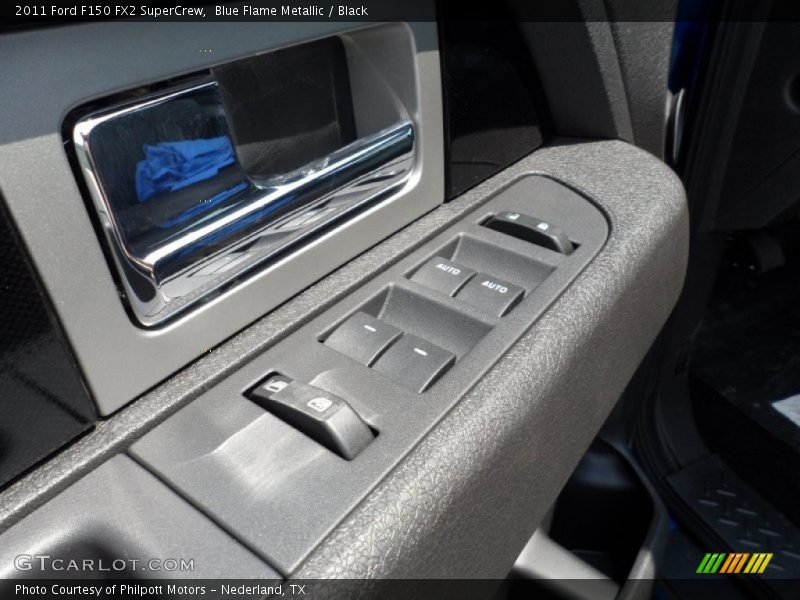 Blue Flame Metallic / Black 2011 Ford F150 FX2 SuperCrew