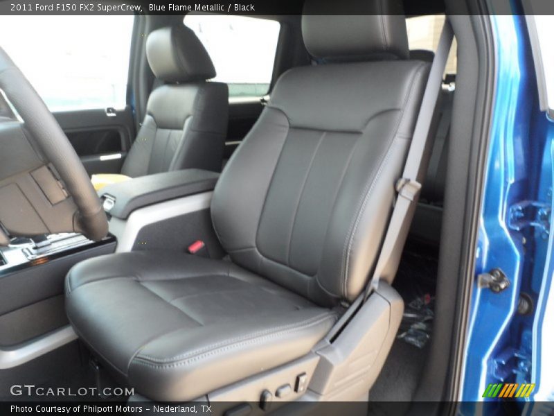  2011 F150 FX2 SuperCrew Black Interior