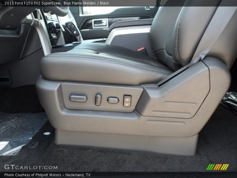Blue Flame Metallic / Black 2011 Ford F150 FX2 SuperCrew