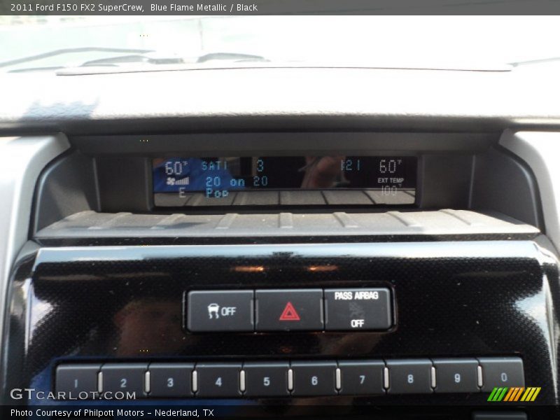 Controls of 2011 F150 FX2 SuperCrew