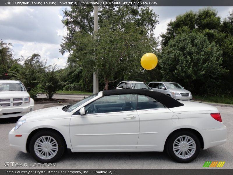  2008 Sebring Touring Convertible Stone White