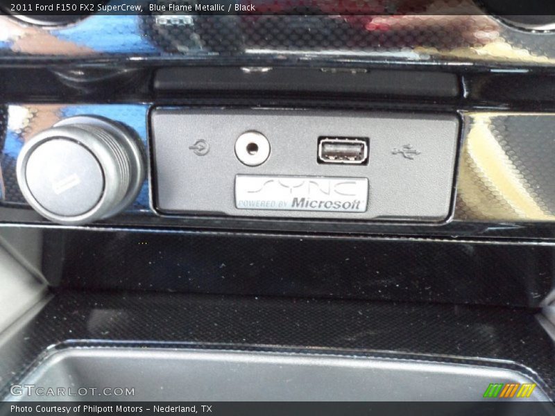 Blue Flame Metallic / Black 2011 Ford F150 FX2 SuperCrew