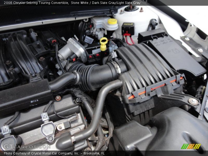  2008 Sebring Touring Convertible Engine - 2.7 Liter Flex-Fuel DOHC 24-Valve V6