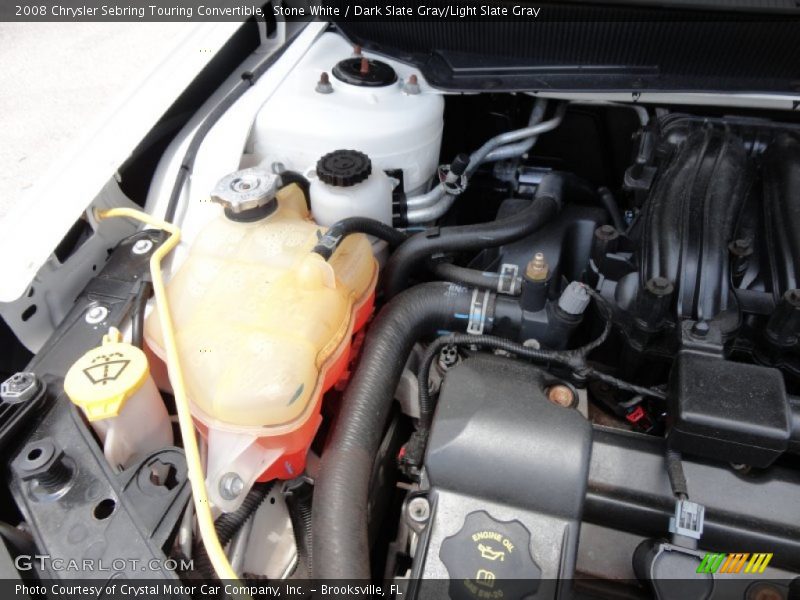  2008 Sebring Touring Convertible Engine - 2.7 Liter Flex-Fuel DOHC 24-Valve V6