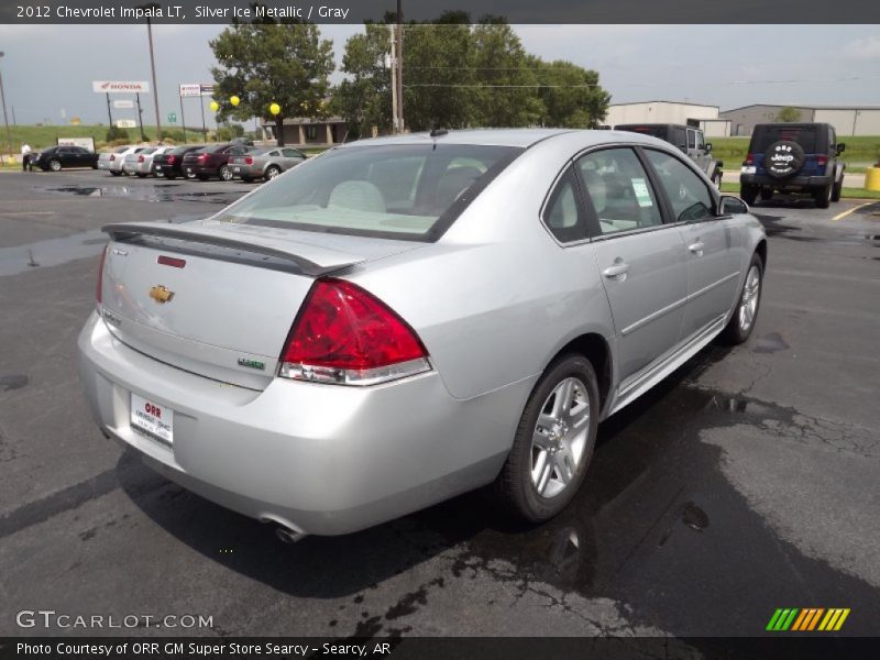 Silver Ice Metallic / Gray 2012 Chevrolet Impala LT