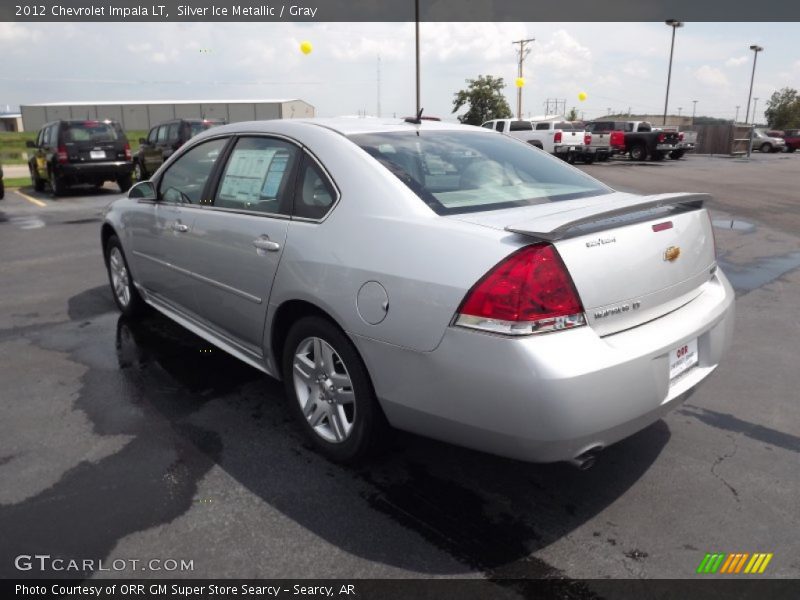 Silver Ice Metallic / Gray 2012 Chevrolet Impala LT