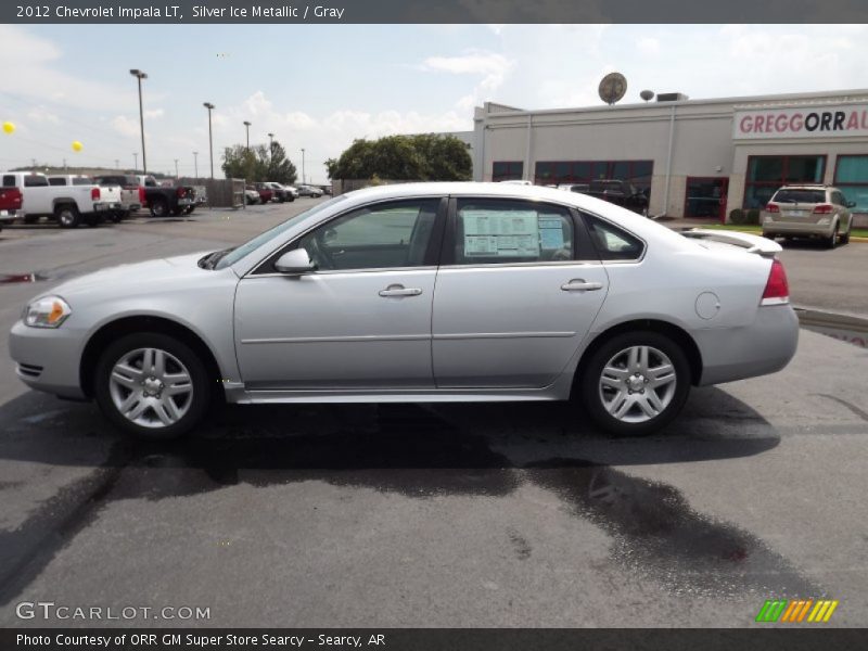 Silver Ice Metallic / Gray 2012 Chevrolet Impala LT