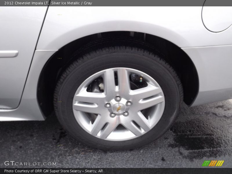 Silver Ice Metallic / Gray 2012 Chevrolet Impala LT