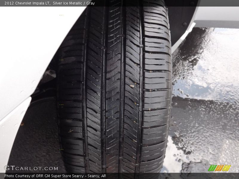 Silver Ice Metallic / Gray 2012 Chevrolet Impala LT