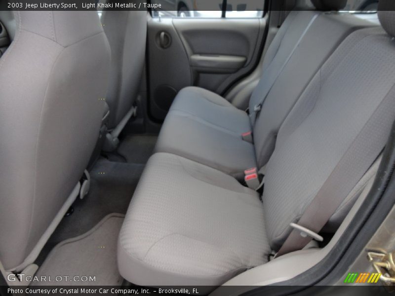 Light Khaki Metallic / Taupe 2003 Jeep Liberty Sport