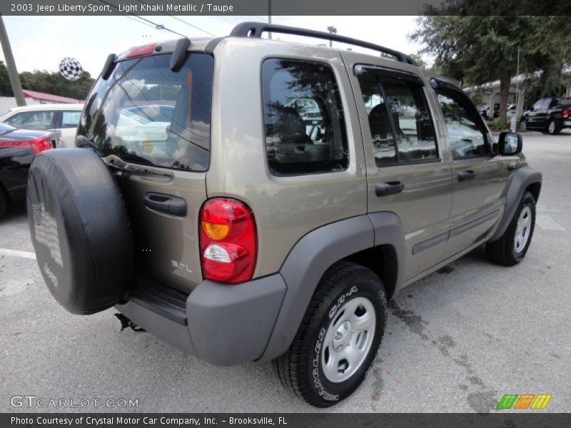 Light Khaki Metallic / Taupe 2003 Jeep Liberty Sport