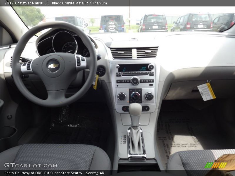 Dashboard of 2012 Malibu LT