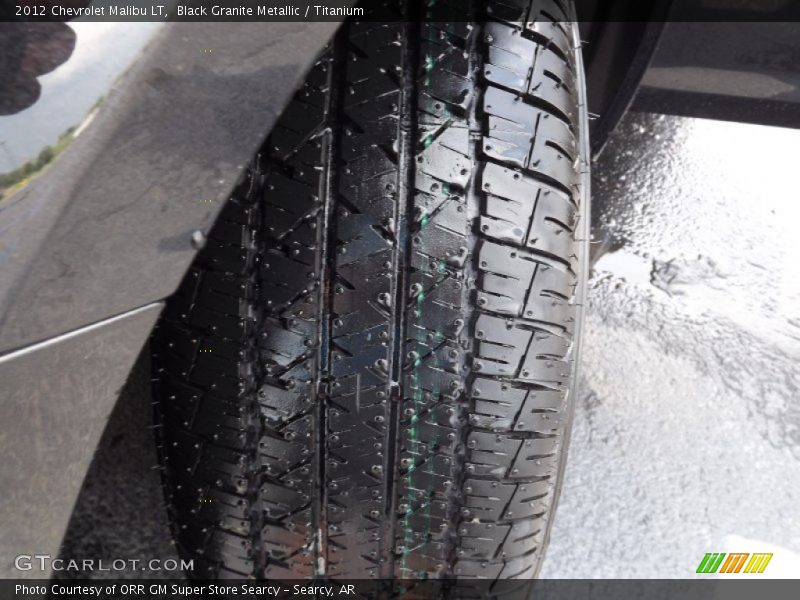 Black Granite Metallic / Titanium 2012 Chevrolet Malibu LT