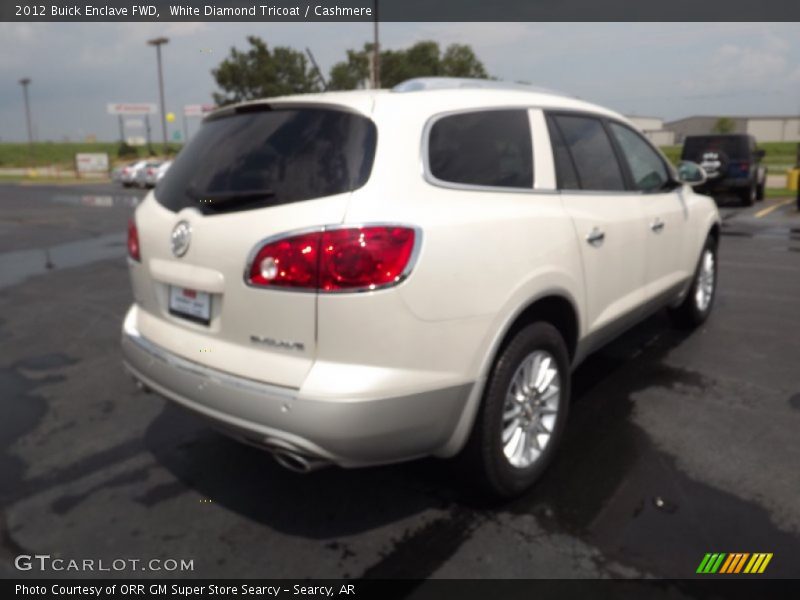 White Diamond Tricoat / Cashmere 2012 Buick Enclave FWD