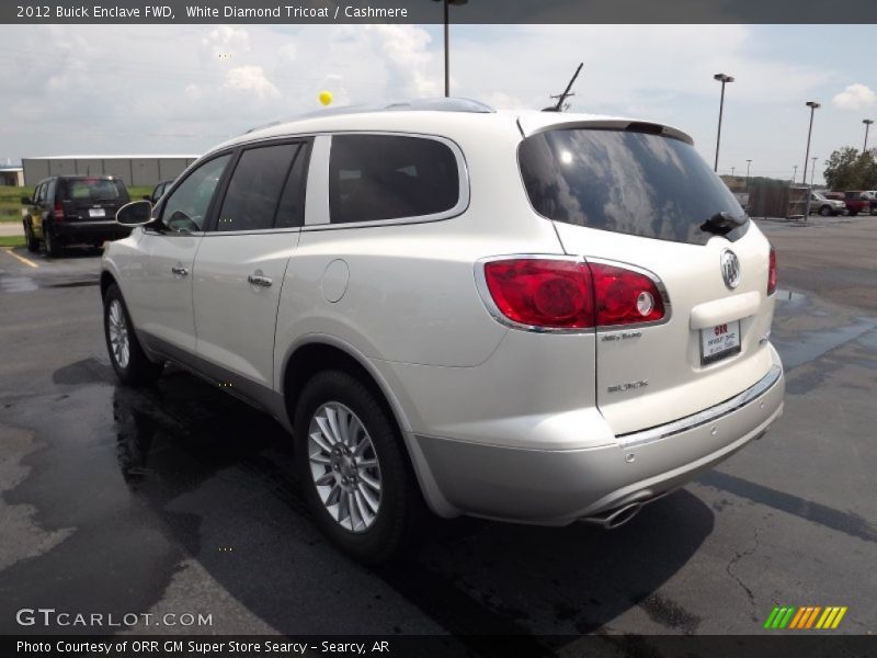 White Diamond Tricoat / Cashmere 2012 Buick Enclave FWD