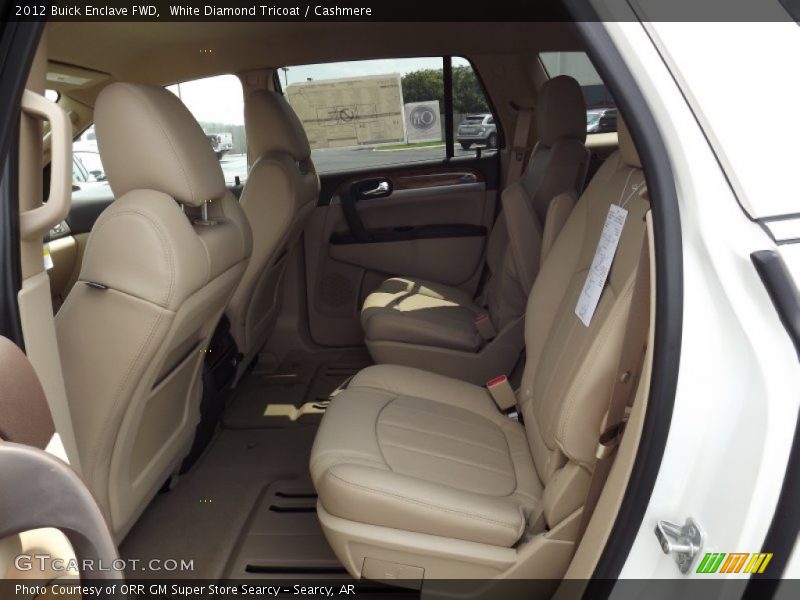 White Diamond Tricoat / Cashmere 2012 Buick Enclave FWD