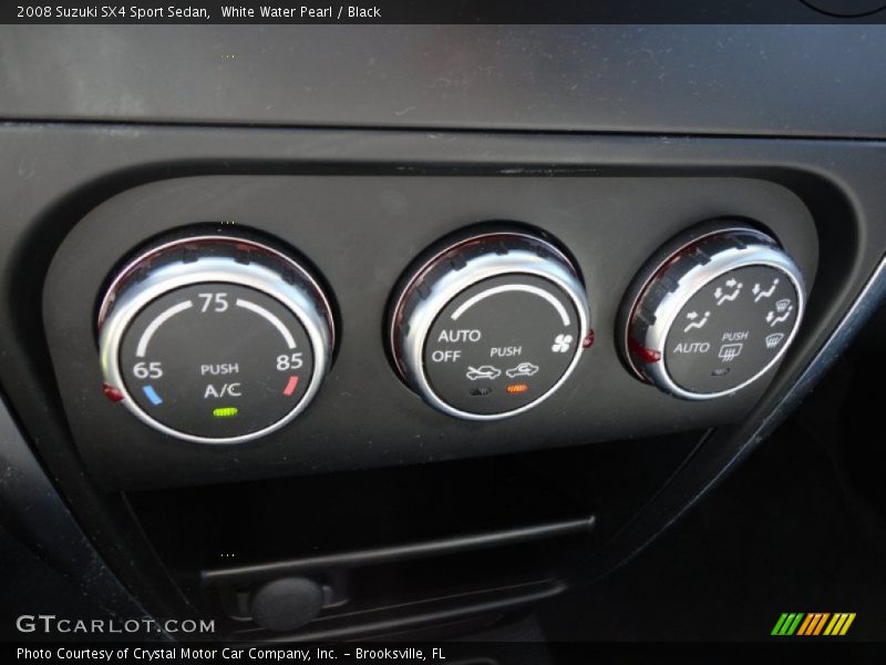 Controls of 2008 SX4 Sport Sedan