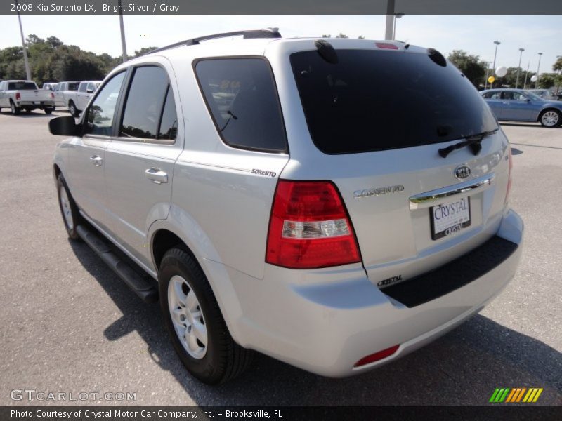 Bright Silver / Gray 2008 Kia Sorento LX