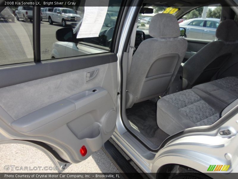 Bright Silver / Gray 2008 Kia Sorento LX
