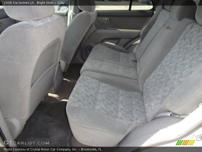 Bright Silver / Gray 2008 Kia Sorento LX