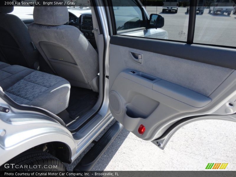 Bright Silver / Gray 2008 Kia Sorento LX