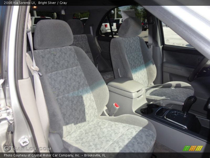 Bright Silver / Gray 2008 Kia Sorento LX