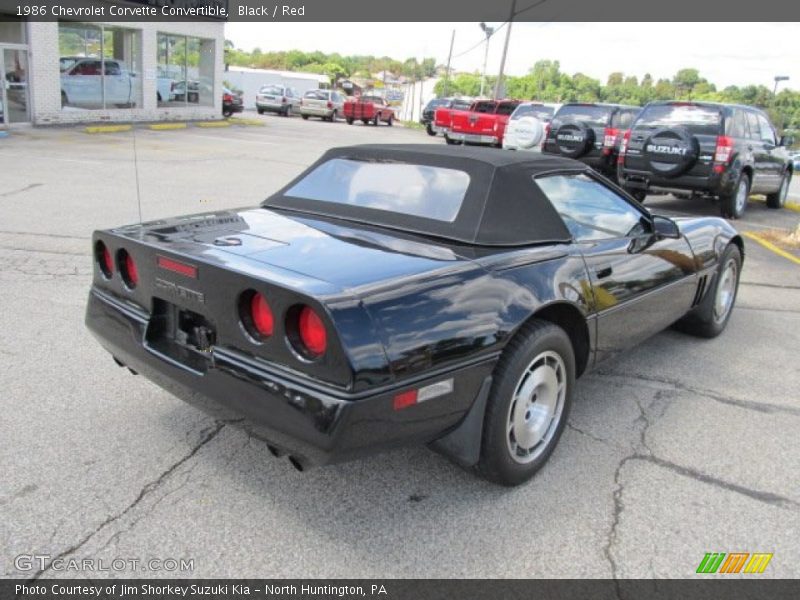  1986 Corvette Convertible Black