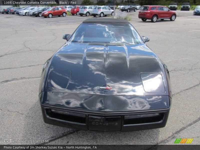  1986 Corvette Convertible Black