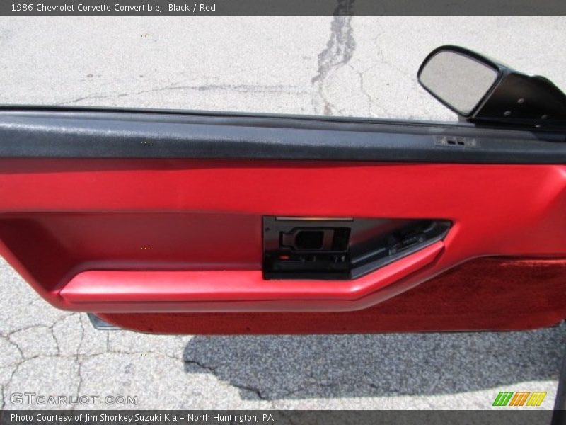Door Panel of 1986 Corvette Convertible